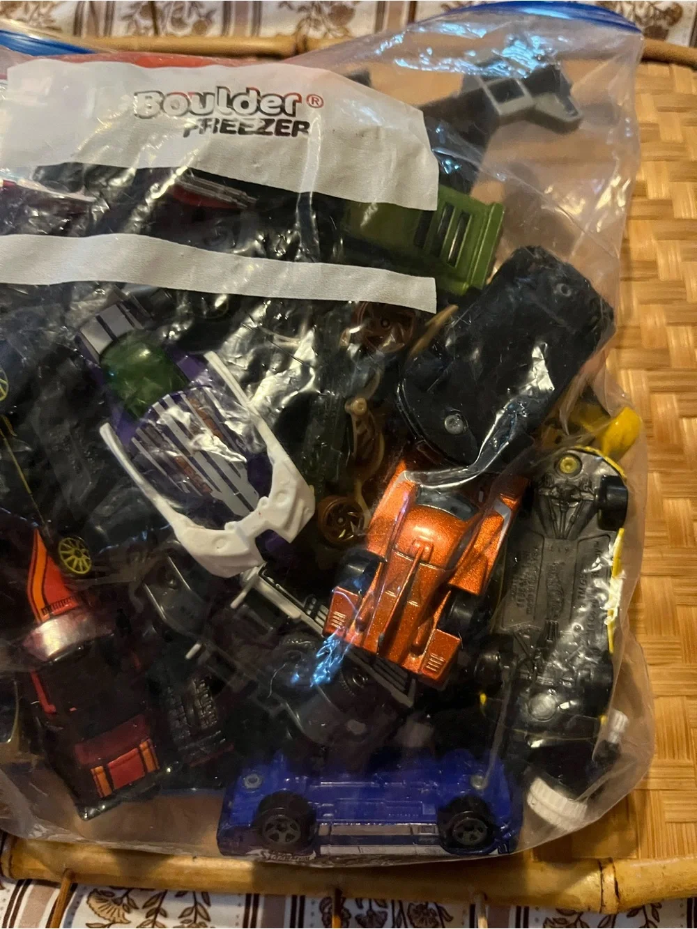 Hot wheel mystery bag